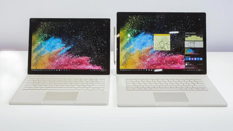 surface book 13.5 vs 15